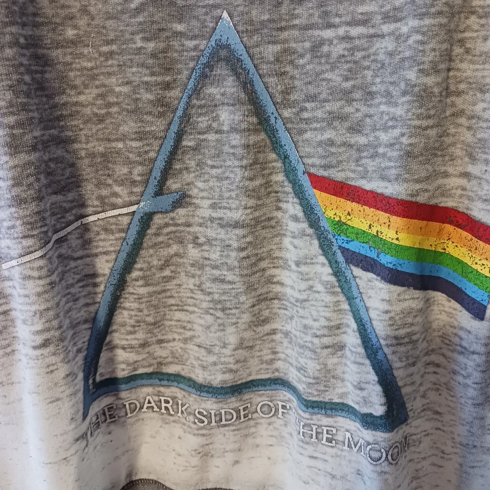 Pink Floyd Long Sleeve Distressed Top - Picture 4 of 5